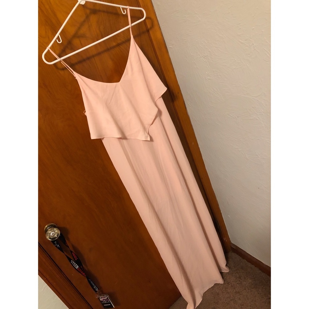 Forever 21 Blush Bridesmaid Maxi dress